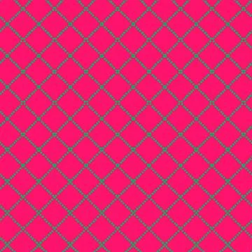 Seamless repeating pattern bright and vibrant in Christmas color combinations Stock Illustration