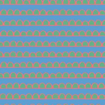 Seamless repeating pattern bright and vibrant in Christmas color combinations Illustrazione stock