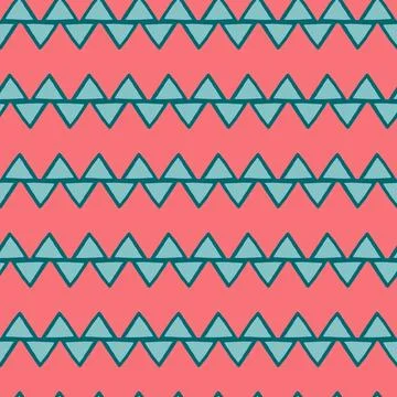 Seamless repeating pattern bright and vibrant in Christmas color combinations Stock Illustration