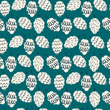 Seamless repeating pattern bright and vibrant in Christmas color combinations Stock Illustration