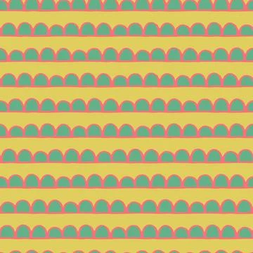 Seamless repeating pattern bright and vibrant in Christmas color combinations Illustrazione stock