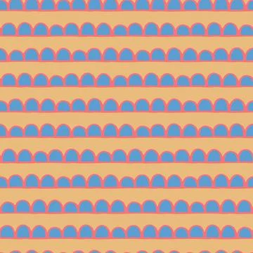 Seamless repeating pattern bright and vibrant in Christmas color combinations Stock Illustration