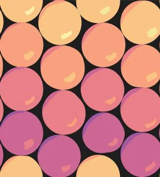 Seamless repeating pattern of candies Stock Illustration