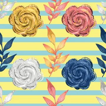 Seamless repeating pattern celebrating festive easter during spring 스톡 일러스트