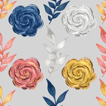 Seamless repeating pattern celebrating festive easter during spring Stock Illustration