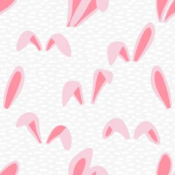 Seamless repeating pattern celebrating festive easter during spring 스톡 일러스트