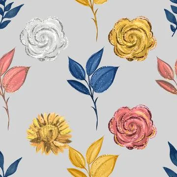 Seamless repeating pattern celebrating festive easter during spring 스톡 일러스트