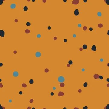 Seamless repeating pattern of color spots 스톡 일러스트