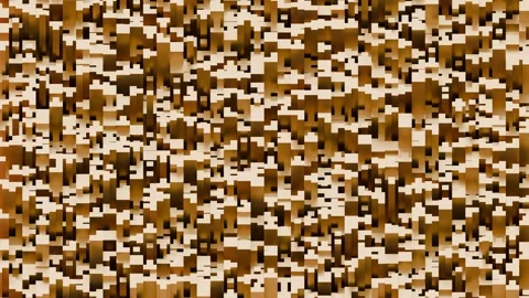 A seamless repeating pattern composed of interlocking rectangular blocks in warm Stock Footage 340237780