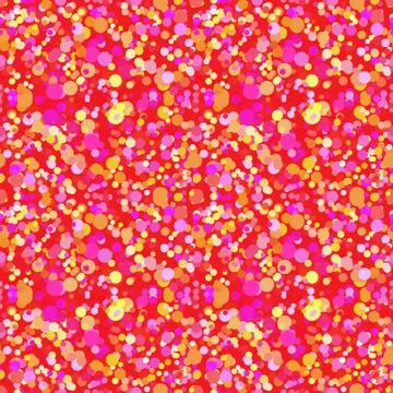 Seamless repeating pattern of confetti Illustrazione stock