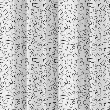 Seamless repeating pattern consisting of abstract hieroglyphs 스톡 일러스트
