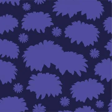 Seamless repeating pattern of flowers 스톡 일러스트