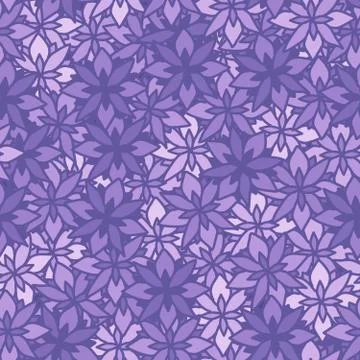 Seamless repeating pattern of flowers Stock Illustration