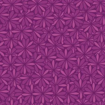 Seamless repeating pattern of flowers 库存插图