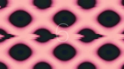 Seamless repeating pattern of glowing neon '9' on dark background Stock Footage 342207160
