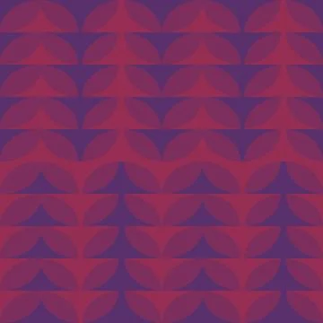 Seamless repeating pattern of halfcircles Stock Illustration