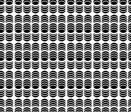 Seamless repeating pattern with layered circular gradients soft edges and m.. Stock Illustration