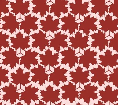 Seamless repeating pattern of leaves Stock Illustration