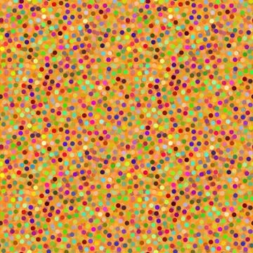 Seamless repeating pattern of multi-colored circles イラスト素材
