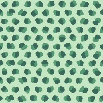 Seamless repeating pattern of natural abstract shapes Stock Illustration