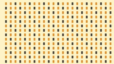 Seamless repeating pattern of orange and grey dots, abstract geometric back.. Stock Footage 343632182
