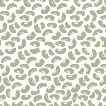 Seamless repeating pattern. Pea plant with pods. Colorful vector illustration Stock Illustration