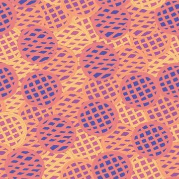 Seamless repeating pattern of pies 스톡 일러스트