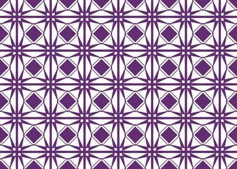Seamless Repeating Pattern Purple Geometric Shapes Small Scale Ilustración de archivo