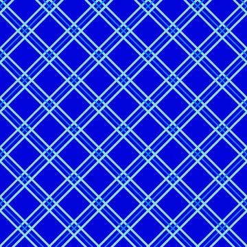 Seamless repeating pattern with rhombus diagonal cell made of hand drawn Stock Illustration