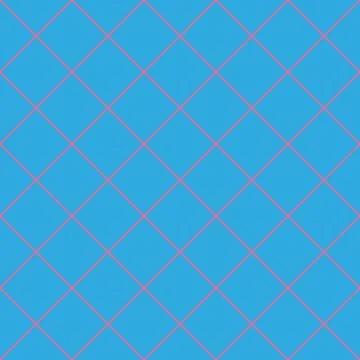 Seamless repeating pattern with rhombus diagonal cell made of hand drawn Stock Illustration