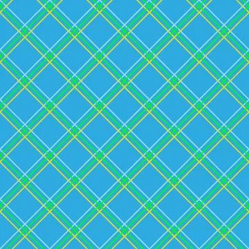 Seamless repeating pattern with rhombus made of hand drawn Stock Illustration