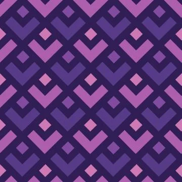 Seamless repeating pattern of rhombuses Stock Illustration