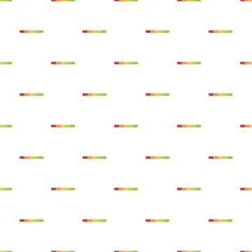 Seamless repeating pattern showing danger level indicators Stock Illustration