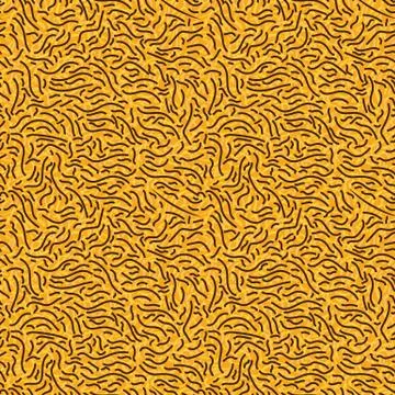 Seamless repeating pattern of small wave lines Stock Illustration