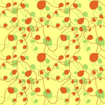 Seamless repeating pattern of smooth intersecting lines Illustrazione stock