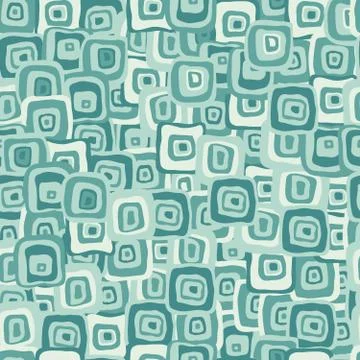 Seamless repeating pattern of squares Stock Illustration