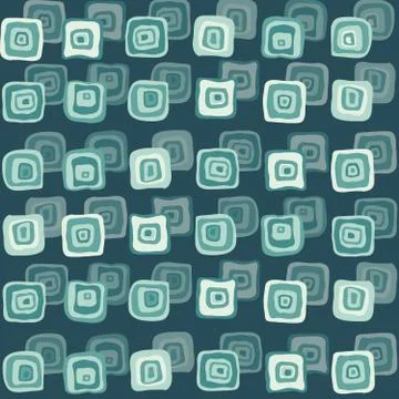 Seamless repeating pattern of squares Stock Illustration