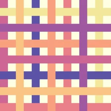 Seamless repeating pattern of stripes Stock Illustration