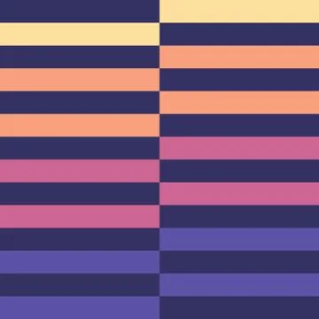 Seamless repeating pattern of stripes Stock Illustration