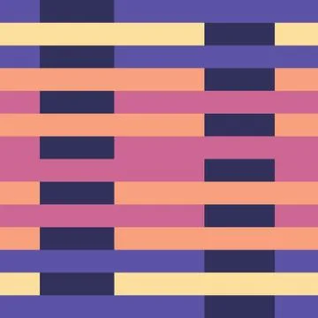 Seamless repeating pattern of stripes Stock Illustration