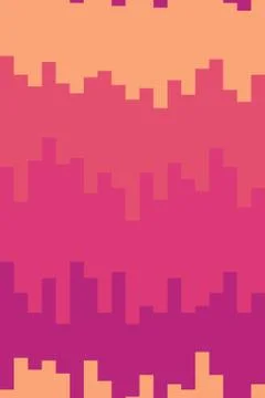 Seamless repeating pattern of stripes Stock Illustration