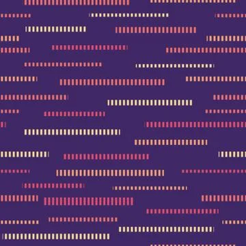 Seamless repeating pattern of stripes Stock Illustration