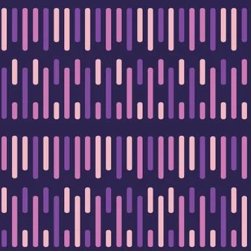 Seamless repeating pattern of stripes Stock Illustration