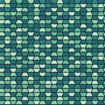 Seamless repeating pattern of trapeze Stock Illustration