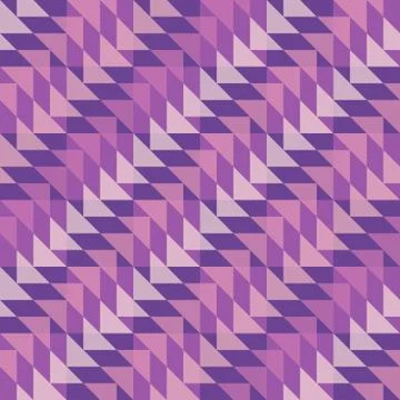 Seamless repeating pattern of triangles Stock Illustration