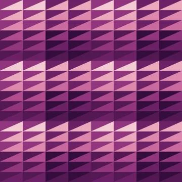 Seamless repeating pattern of triangles Stock Illustration
