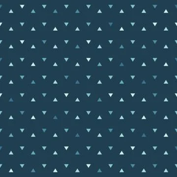 Seamless repeating pattern of triangles Stock Illustration