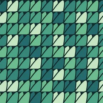 Seamless repeating pattern of triangles Stock Illustration