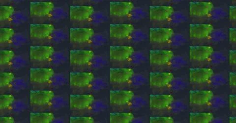 Seamless repeating pattern of vibrant red with soft, light orange accents. Stock Illustration