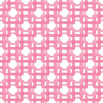 Seamless repeating texture with painted pink pattern Stock Illustration